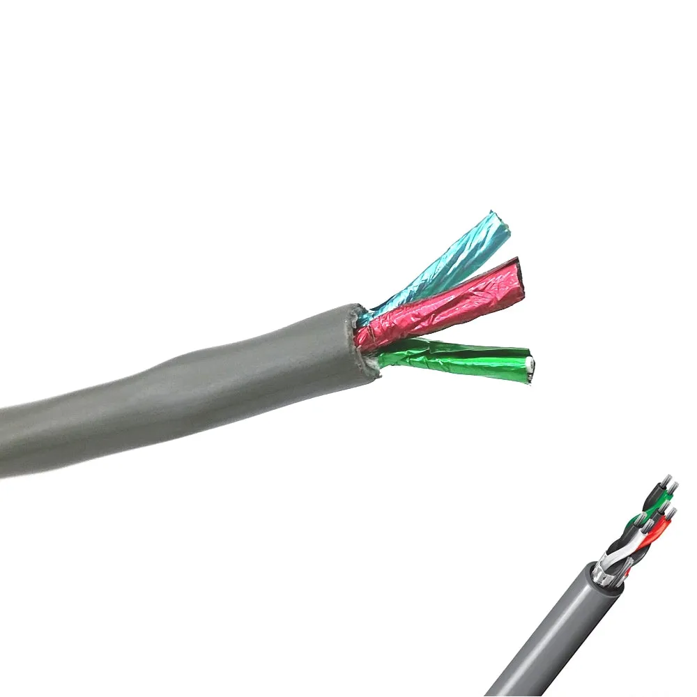 10' Belden 9730 3 Pair 24 Gauge Individually Shielded Paired Cable ~ 3pr 24AWG