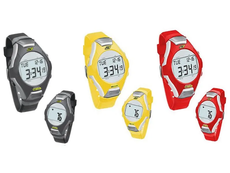 2 Pack: Skechers GoWalk Heart Rate Monitor Watch