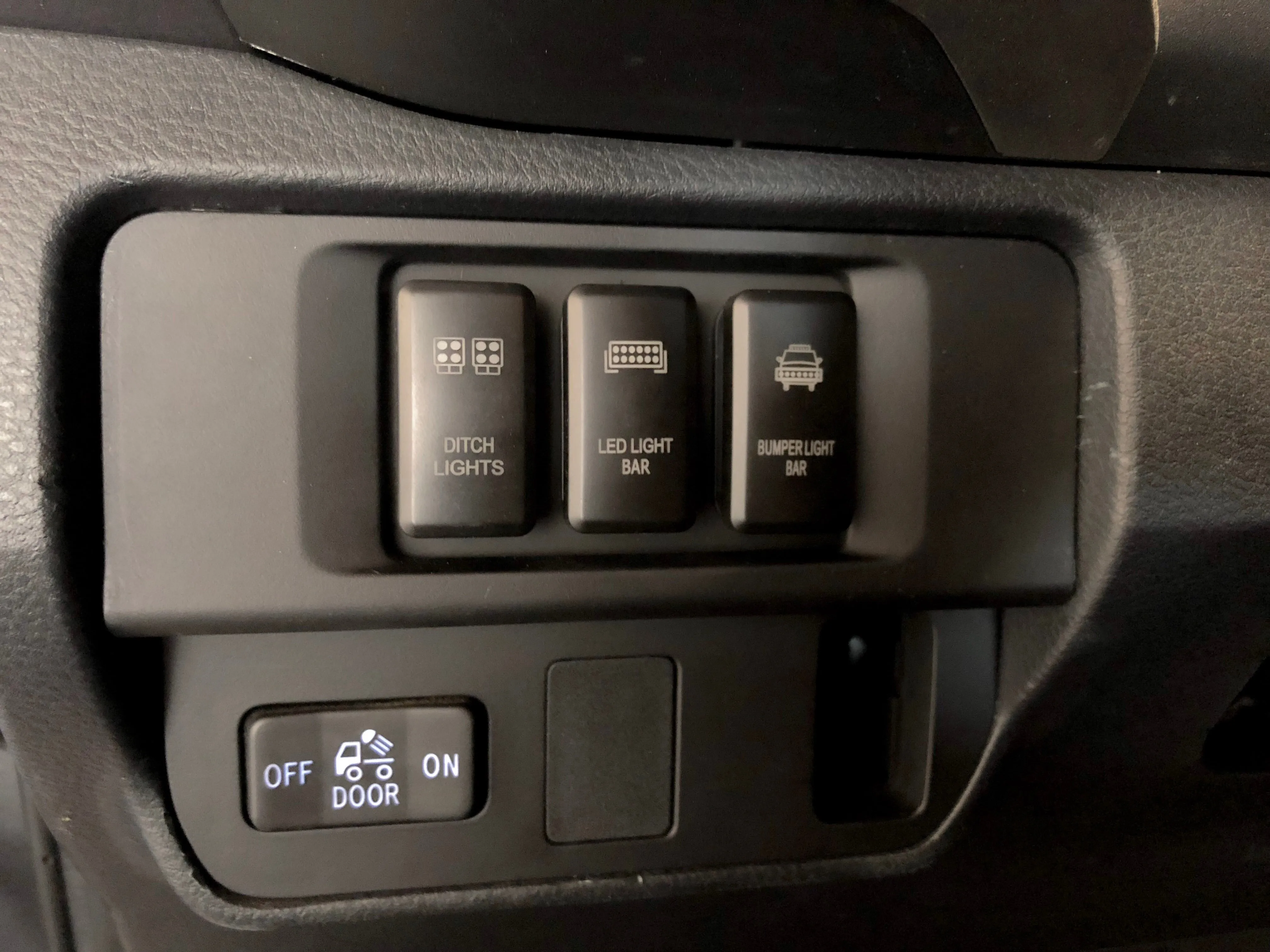 2016-2022 Toyota Tacoma OEM Style Switch Panel (3 Switch) BY CALI RAISED LED