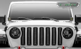 2018 Jeep Wrangler Billet Grille Insert - Raw Aluminum (Brushed Finish)