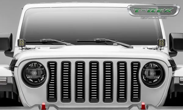 2018 Jeep Wrangler Billet Grille Insert - Raw Aluminum (Brushed Finish)