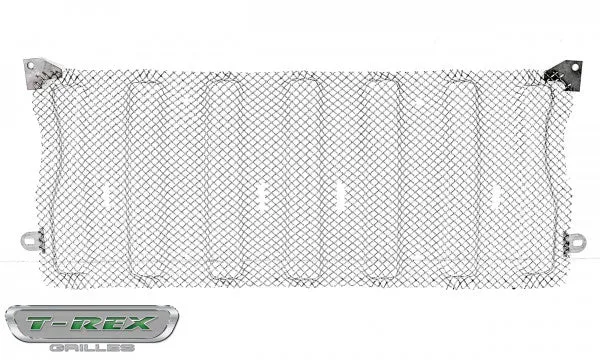 2018 Jeep Wrangler Mesh Grille Insert -  Stainless Steel (Polished)