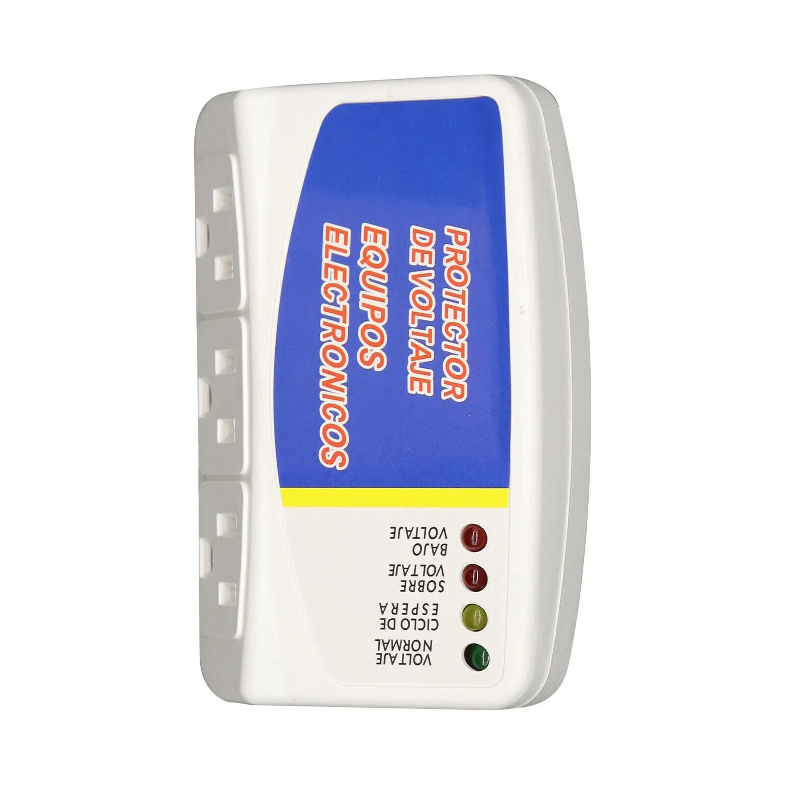 3 Outlets Voltage Power Surge Protector 120V Refrigerator Brownout Appliance