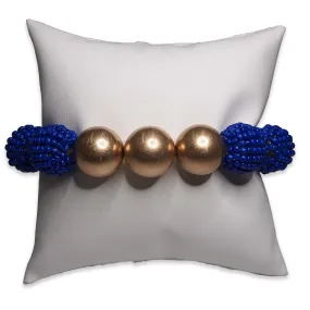 4" White Leatherette Pillow Displays