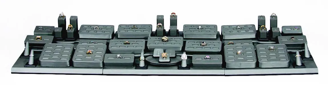 50-Piece Ring Display Set