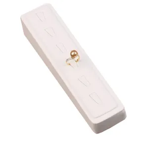 6-Clip Angled Ring Bar Displays, 9.75" L x 2.25" W