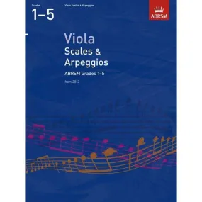 ABRSM: Viola Scales & Arpeggios (from 2012)