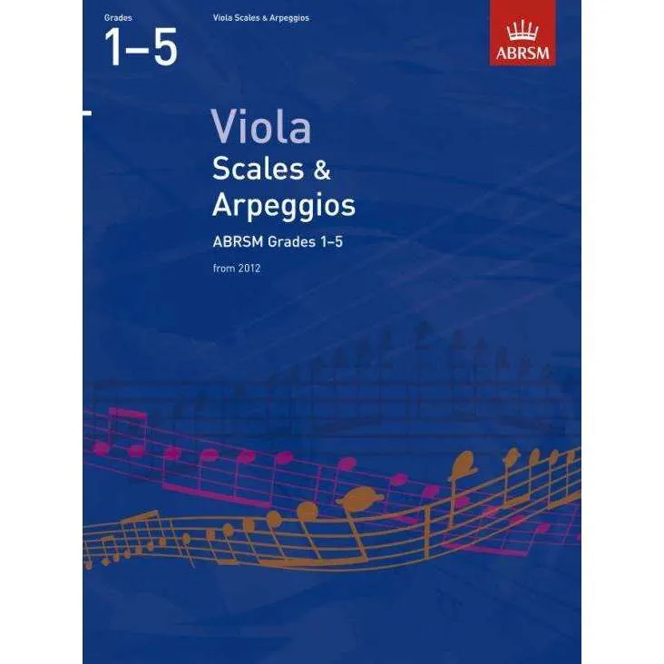 ABRSM: Viola Scales & Arpeggios (from 2012)