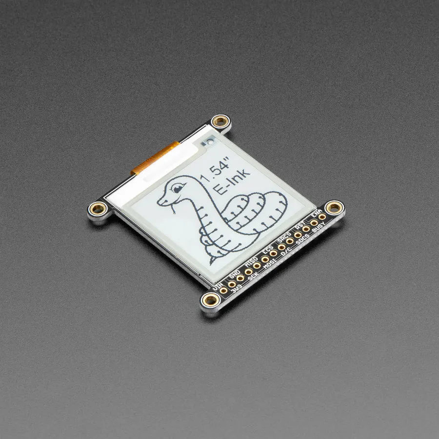 Adafruit 1.54" Monochrome eInk / ePaper Display with SRAM - 200x200 Monochrome