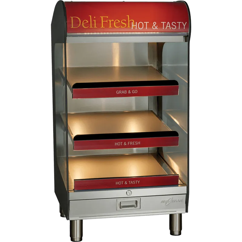 Alto Shaam - HSM-24/3S COUNTERTOP HEATED SHELF MERCHANDISER 3 SHELVES, 16 POUND MAX PER WARMING SHELF