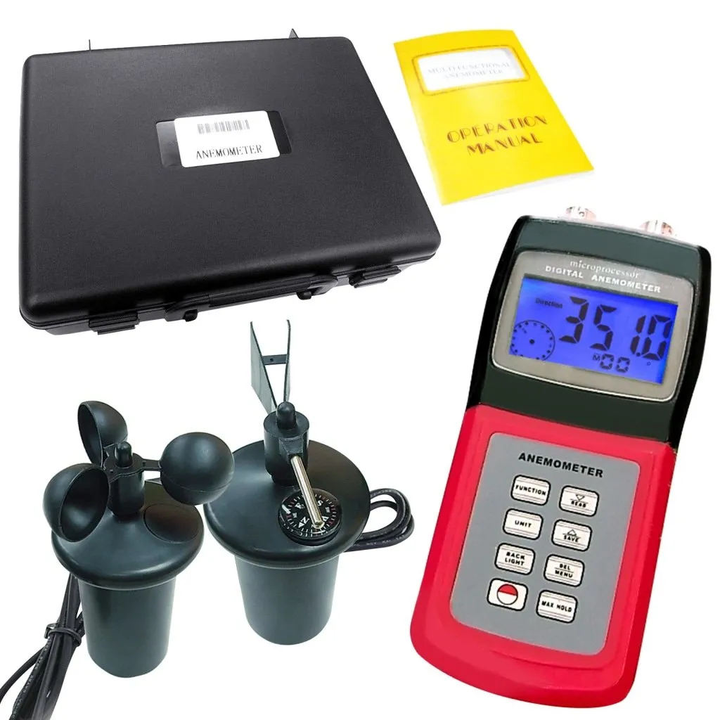 AM-4836C Multi-function Thermo Anemometer CUP speed air Weather