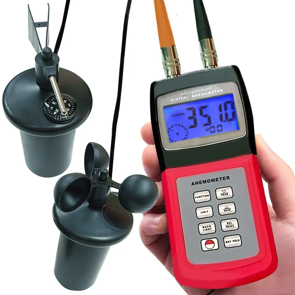 AM-4836C Multi-function Thermo Anemometer CUP speed air Weather