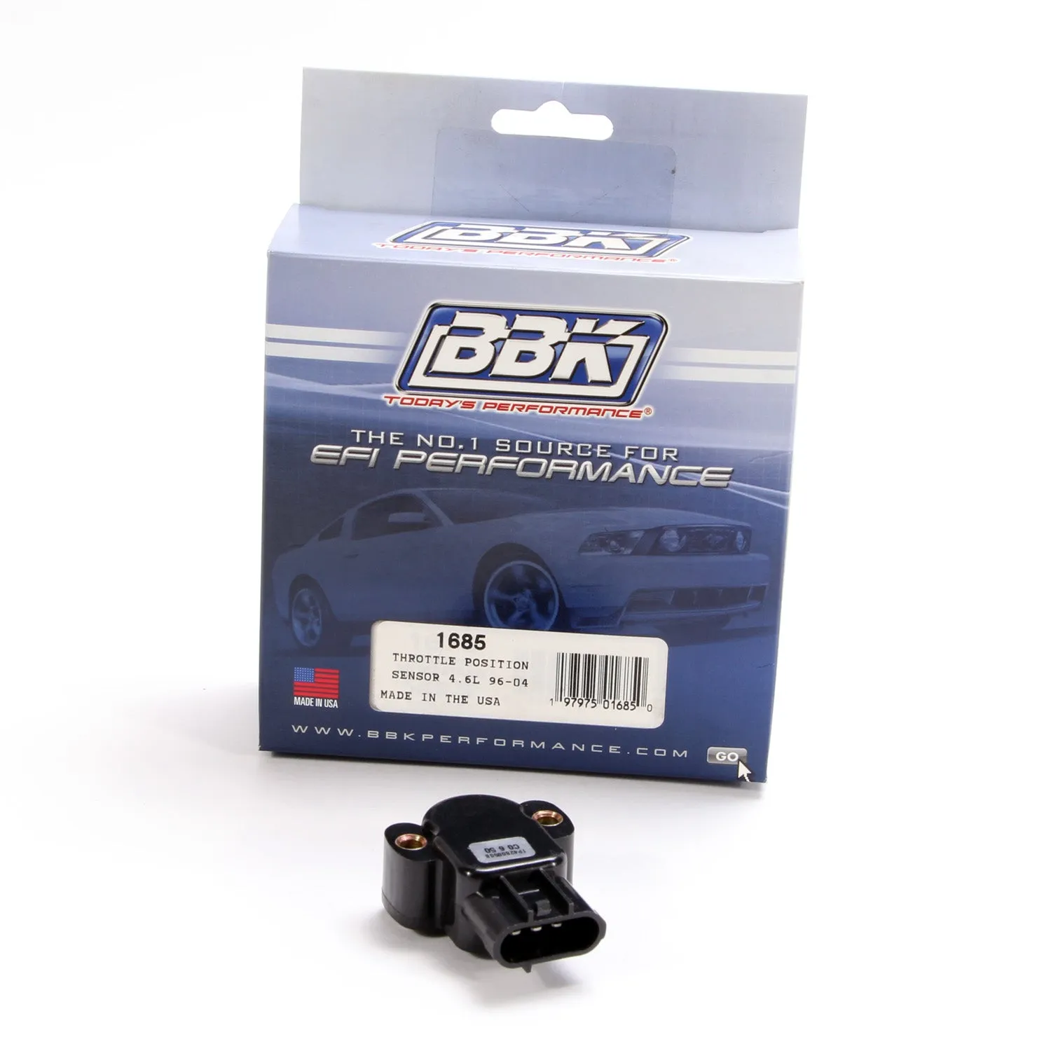 BBK Performance Parts 1685 1996-2004 MUSTANG GT 4.6L REPLACEMENT THROTTLE POSITION SENSOR