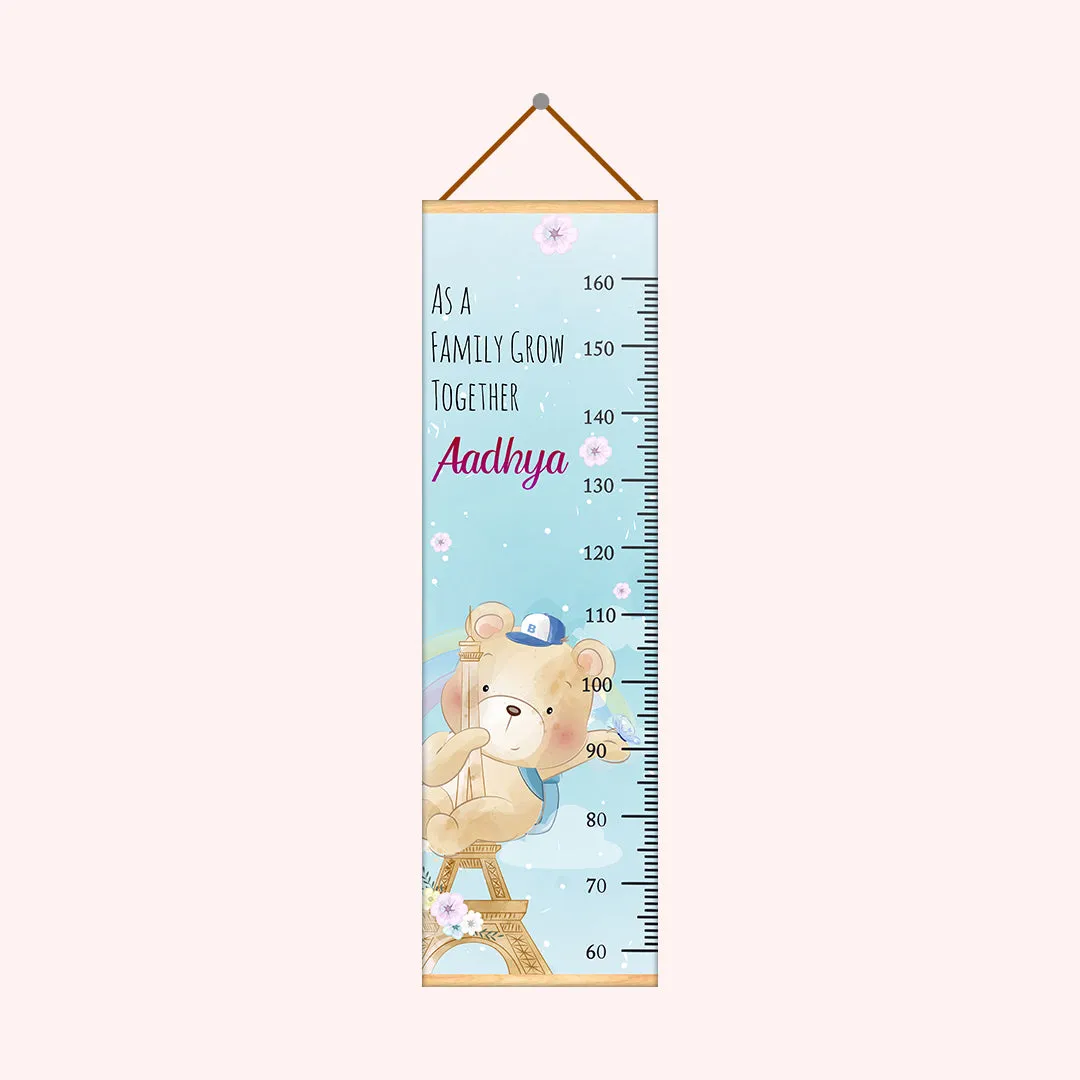 Bear theme Kids Growth scale