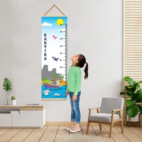Birds And Sea Animals theme Kids Growth scale