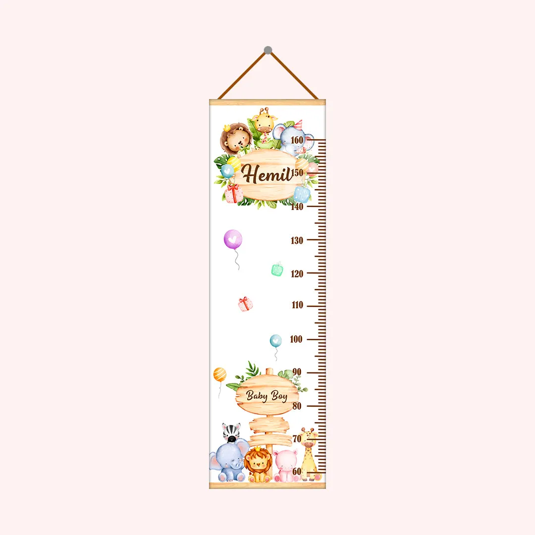 Birthday Celebration theme Kids Growth scale