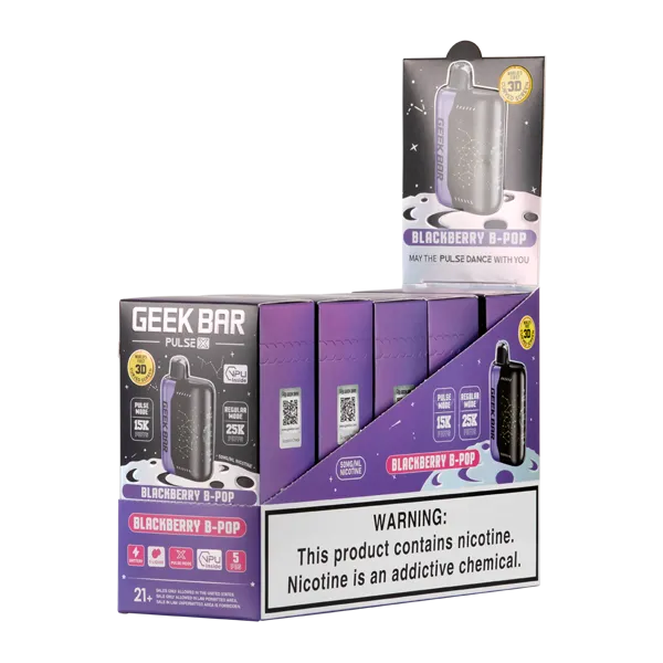 Blackberry B-Pop Geek Bar Pulse X 25k