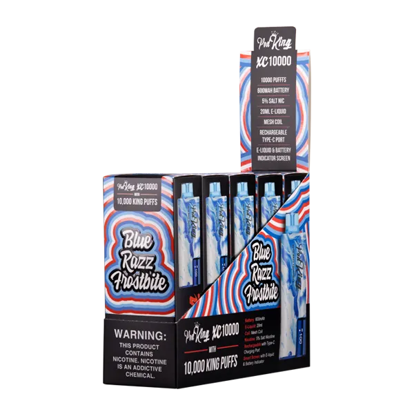 Blue Razz Frostbite Pod King XC10000