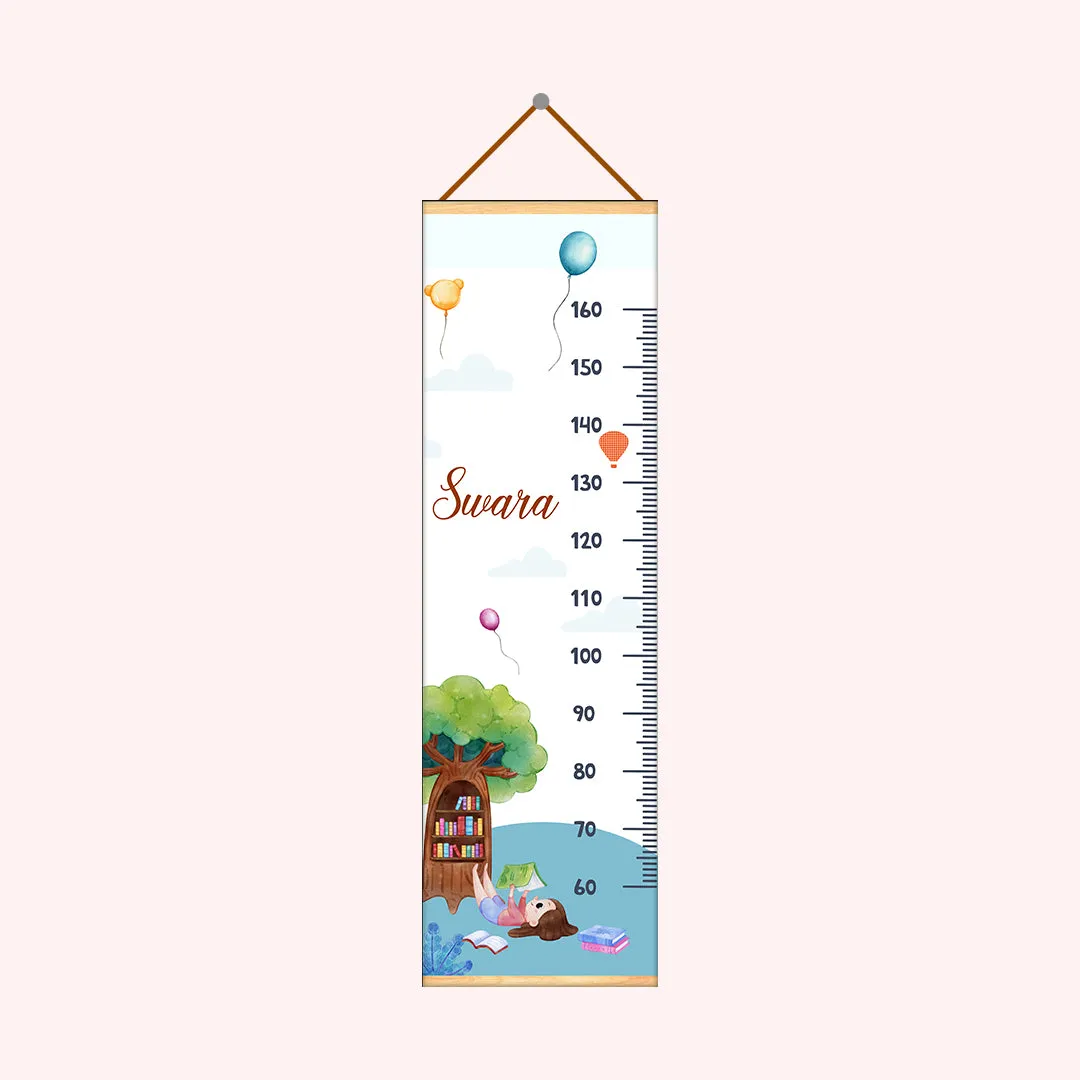 Book Stand theme Kids Growth scale