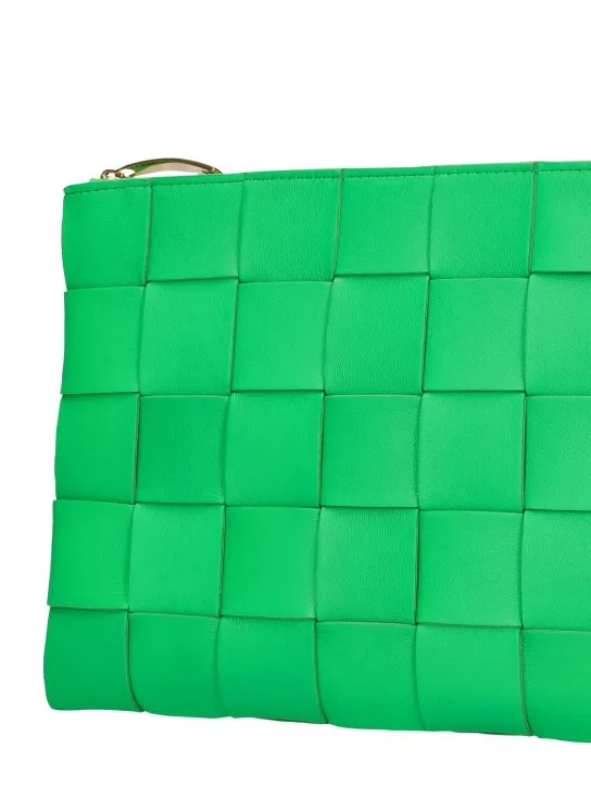 Bottega Veneta   Medium Intreccio nappa leather pouch 