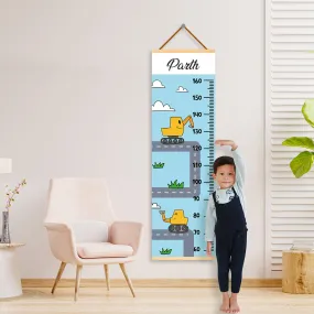 Bulldozer theme Kids Growth scale