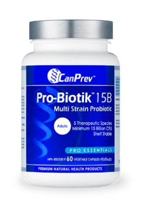 CanPrev Pro-Biotik 15B 60 Vegetarian Capsules