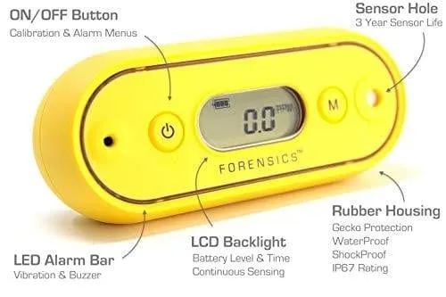 Carbon Monoxide Super-Meter | 0.1 ppm | Scuba | USA NIST Calibration