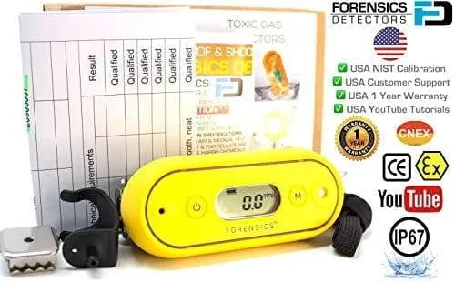 Carbon Monoxide Super-Meter | 0.1 ppm | Scuba | USA NIST Calibration