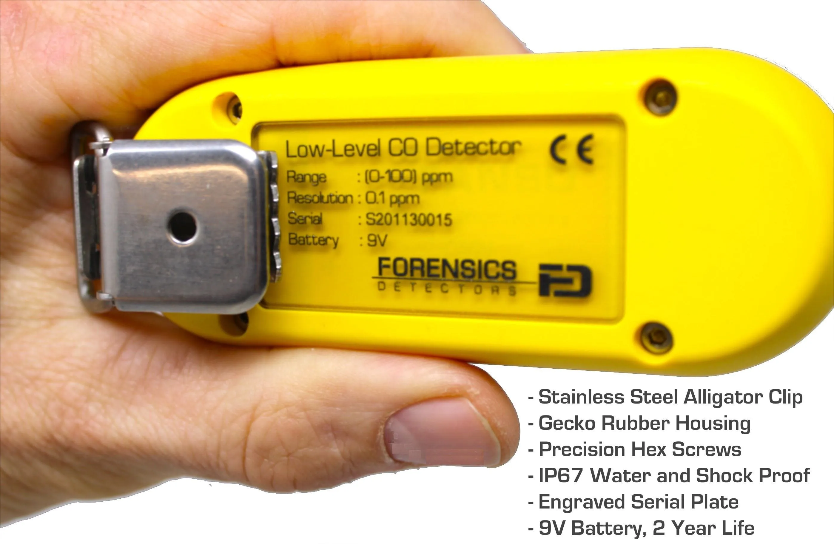 Carbon Monoxide Super-Meter | 0.1 ppm | Scuba | USA NIST Calibration