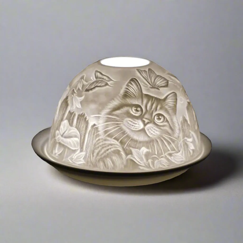 Cat Tealight Dome