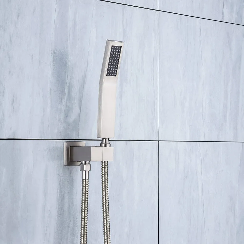Ceiling Mount Shower 2 Spray Patterns with 2.5 GPM 12 in. Rain Shower Head Systems