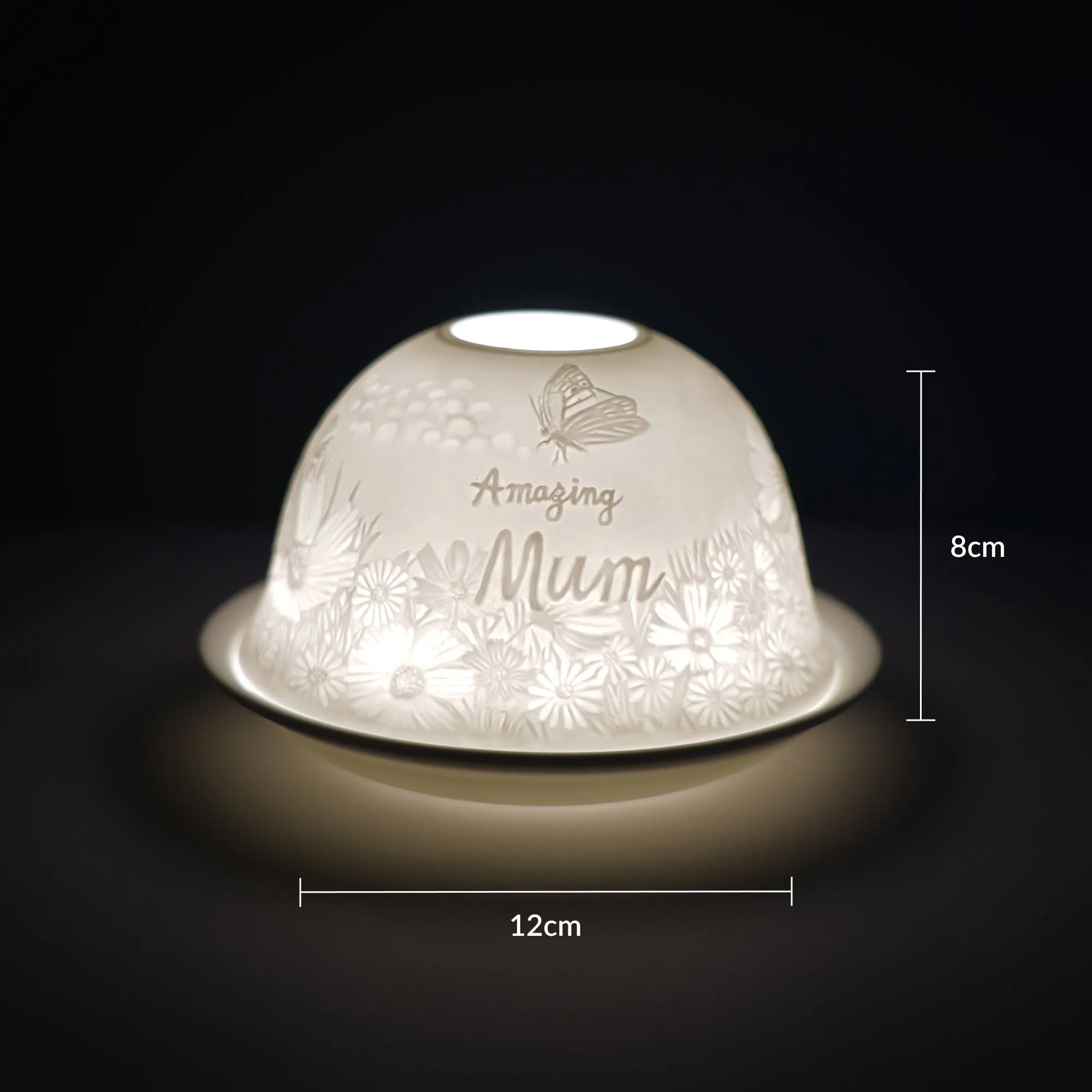 Cello Tealight Dome - Amazing Mum