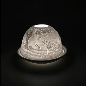 Cello Tealight Dome - Giraffe