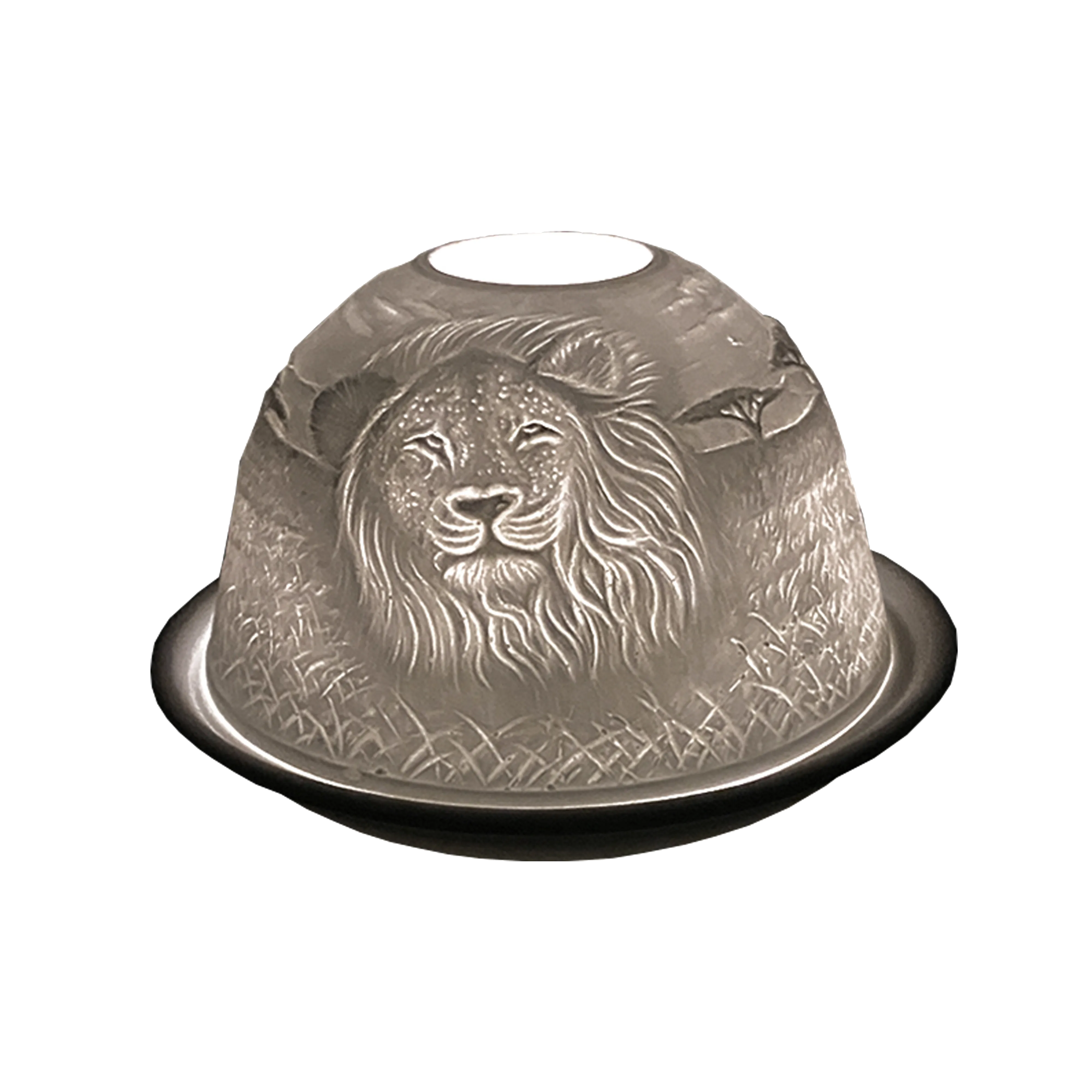Cello Tealight Dome - Lion