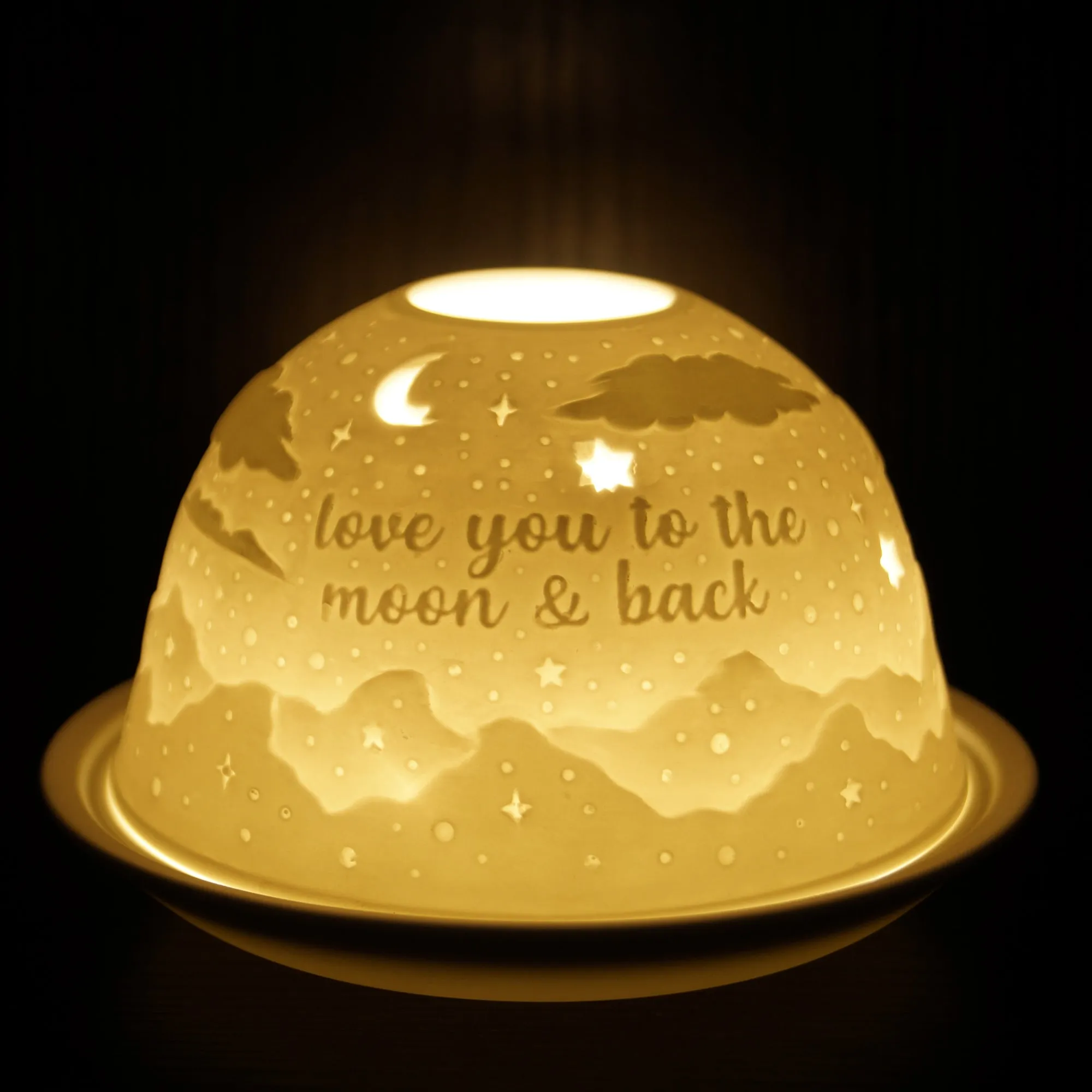 Cello Tealight Dome - To The Moon and Back