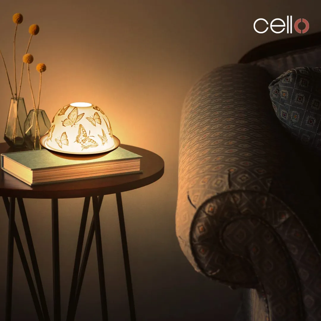 Cello Tealight Dome - Unicorn