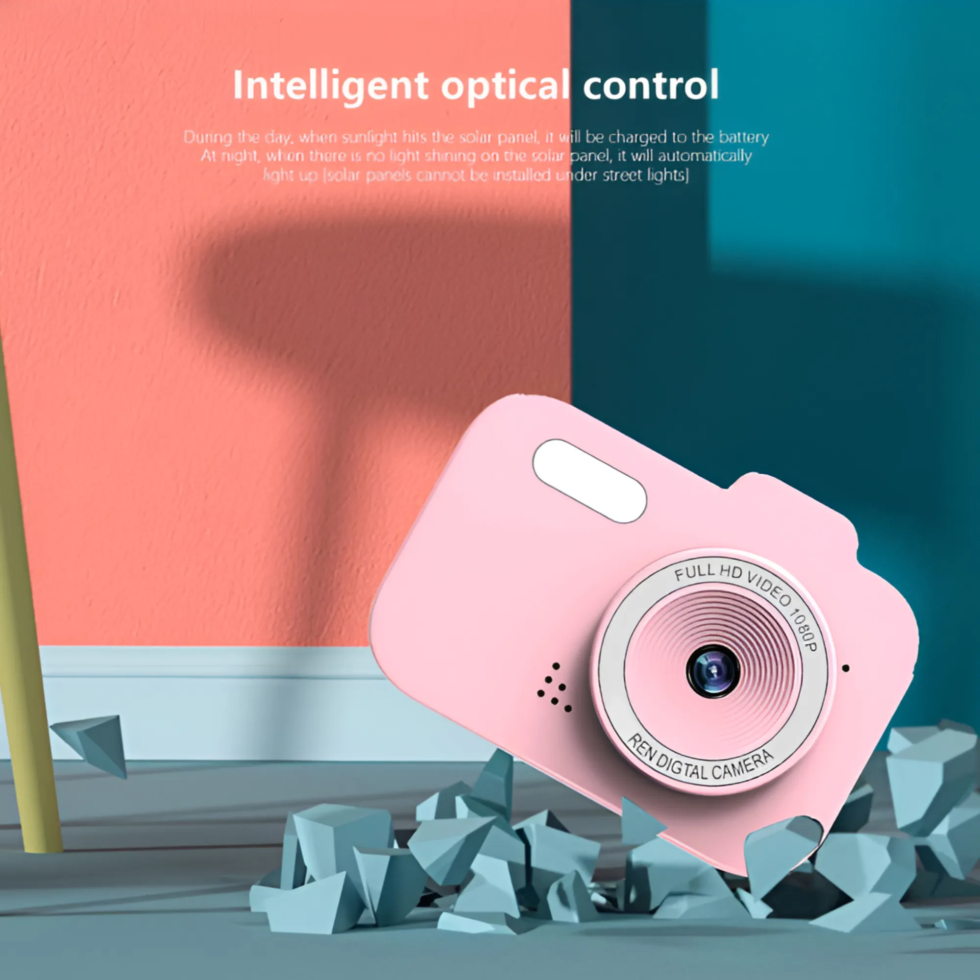 Children Gift Hd Camera Y8 Pink