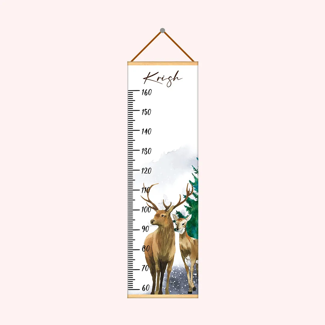 Christmas theme Kids Growth scale