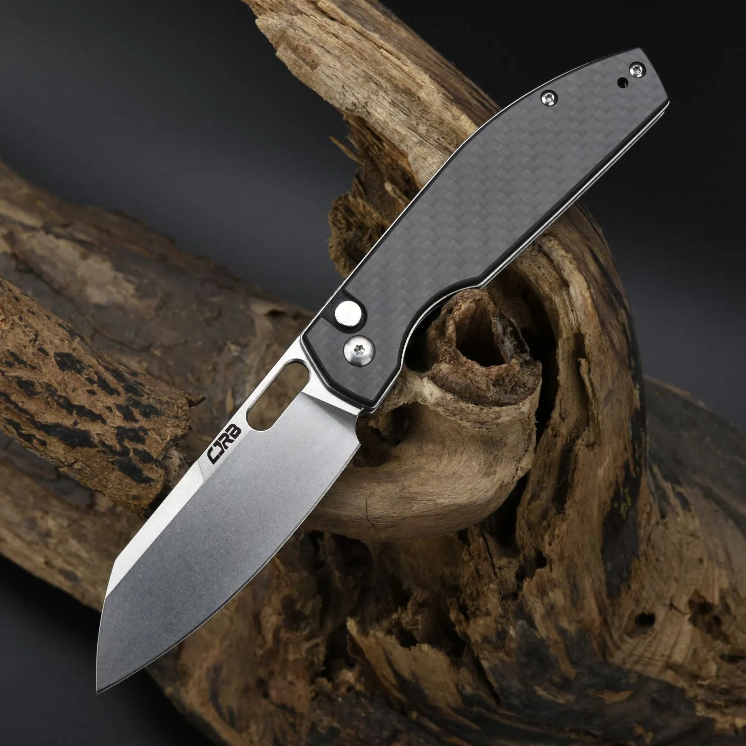 CJRB Ekko J1929 Button Lock AR-RPM9 Steel Blade Folding Knives