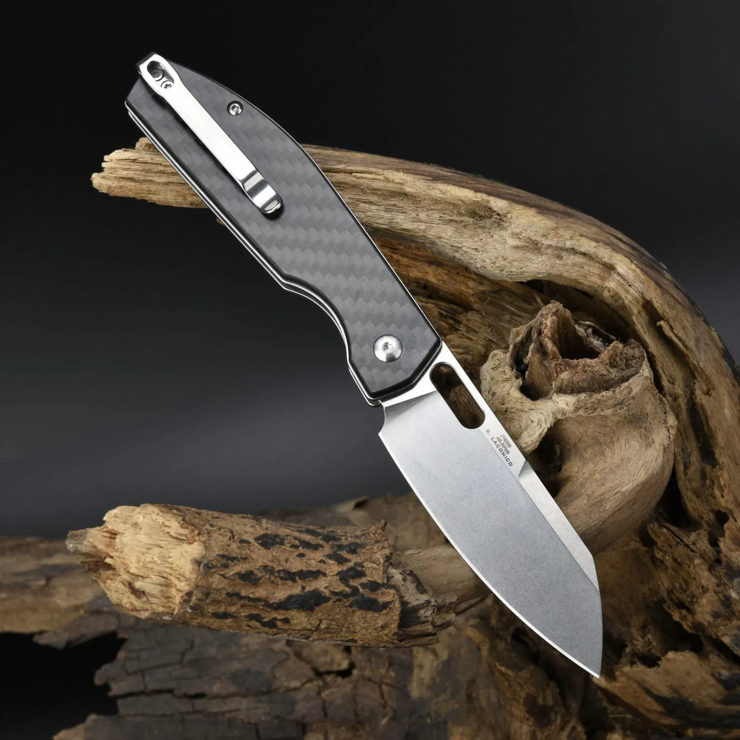 CJRB Ekko J1929 Button Lock AR-RPM9 Steel Blade Folding Knives