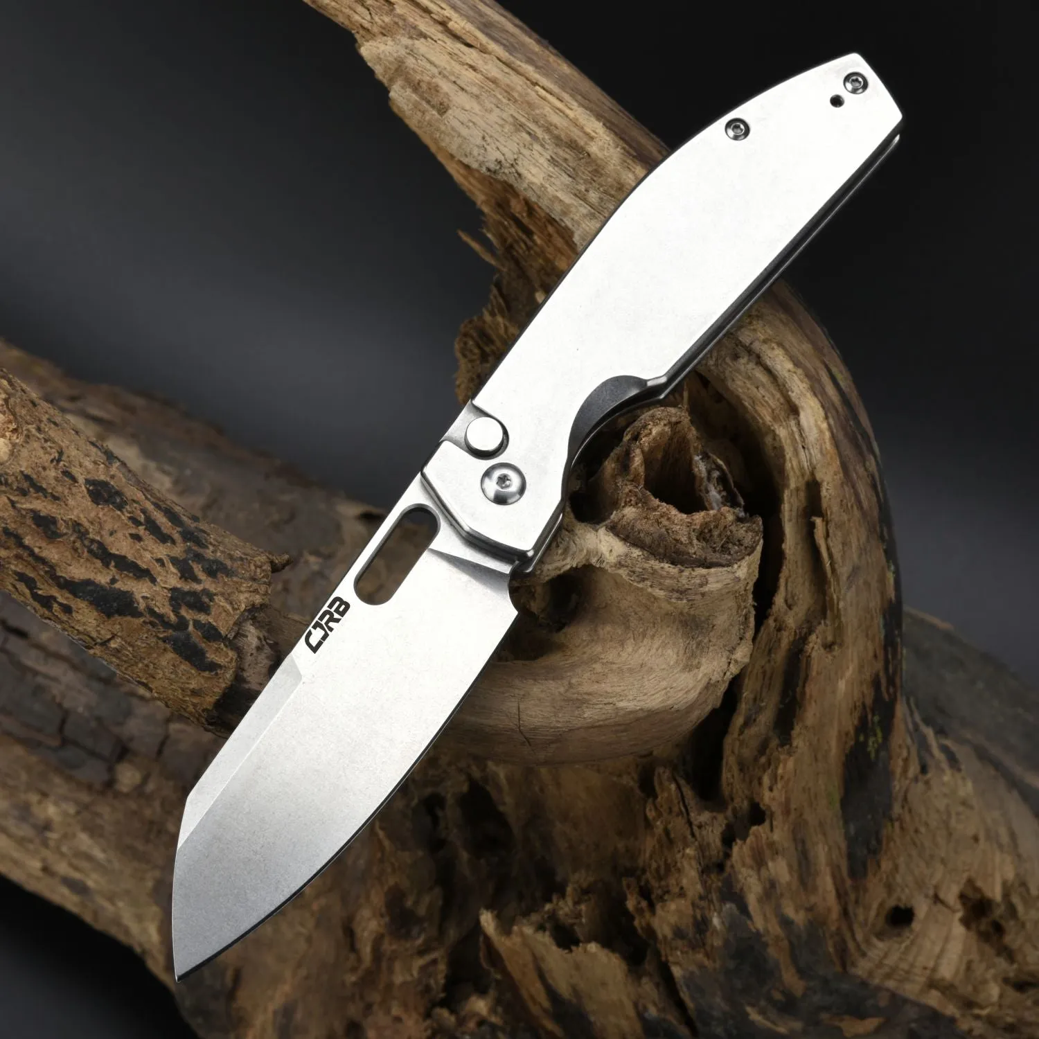 CJRB Ekko J1929 Button Lock AR-RPM9 Steel Blade Folding Knives
