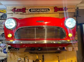 Classic Mini Cooper Front End Wall Art