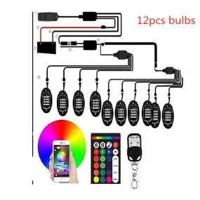Color: Glue lamp - Automobile and Motorcycle APP Control
