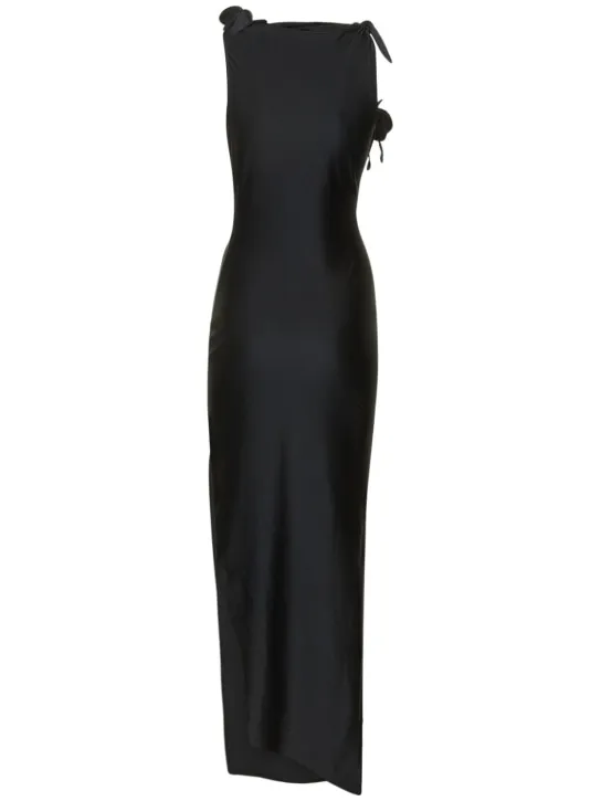 Coperni   Asymmetric jersey gown 