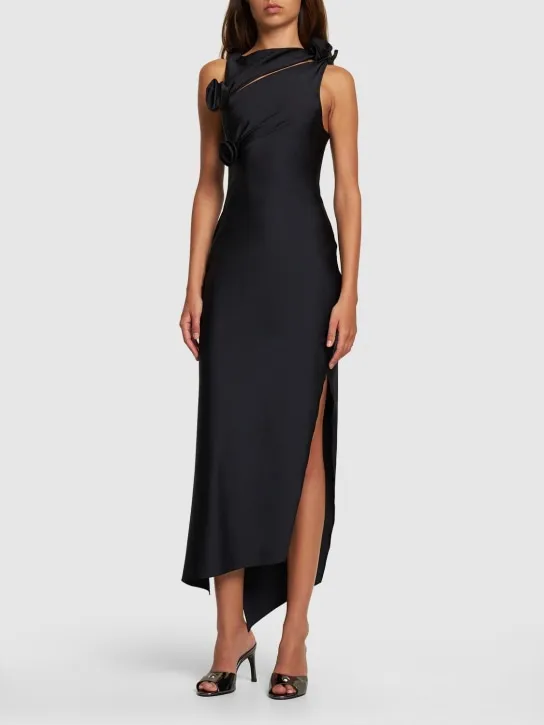 Coperni   Asymmetric jersey gown 