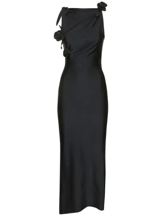 Coperni   Asymmetric jersey gown 