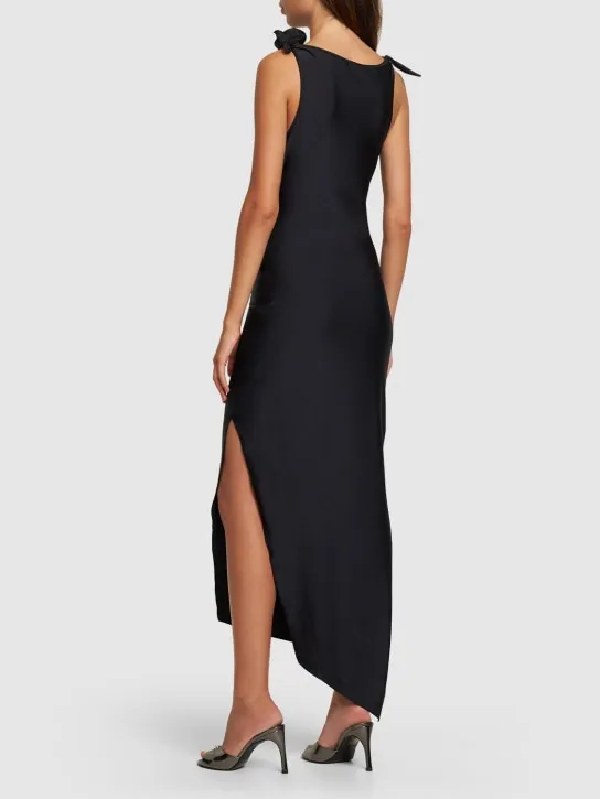 Coperni   Asymmetric jersey gown 