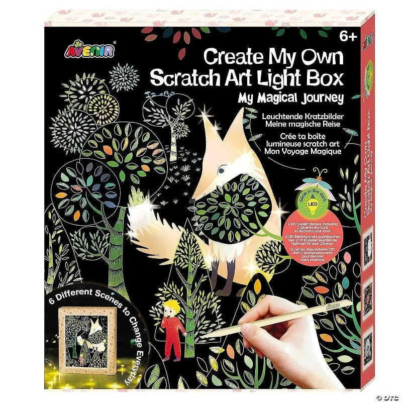 Create My Own Scratch Art Light Box: My Magical Journey