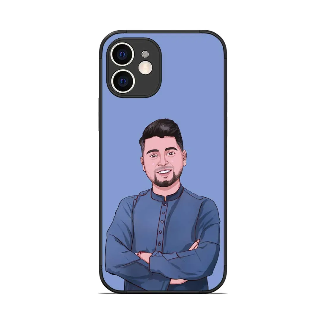Custom Picture Case iPhone 12 Mobile Back Cover with Image - Cartoonify From Photo