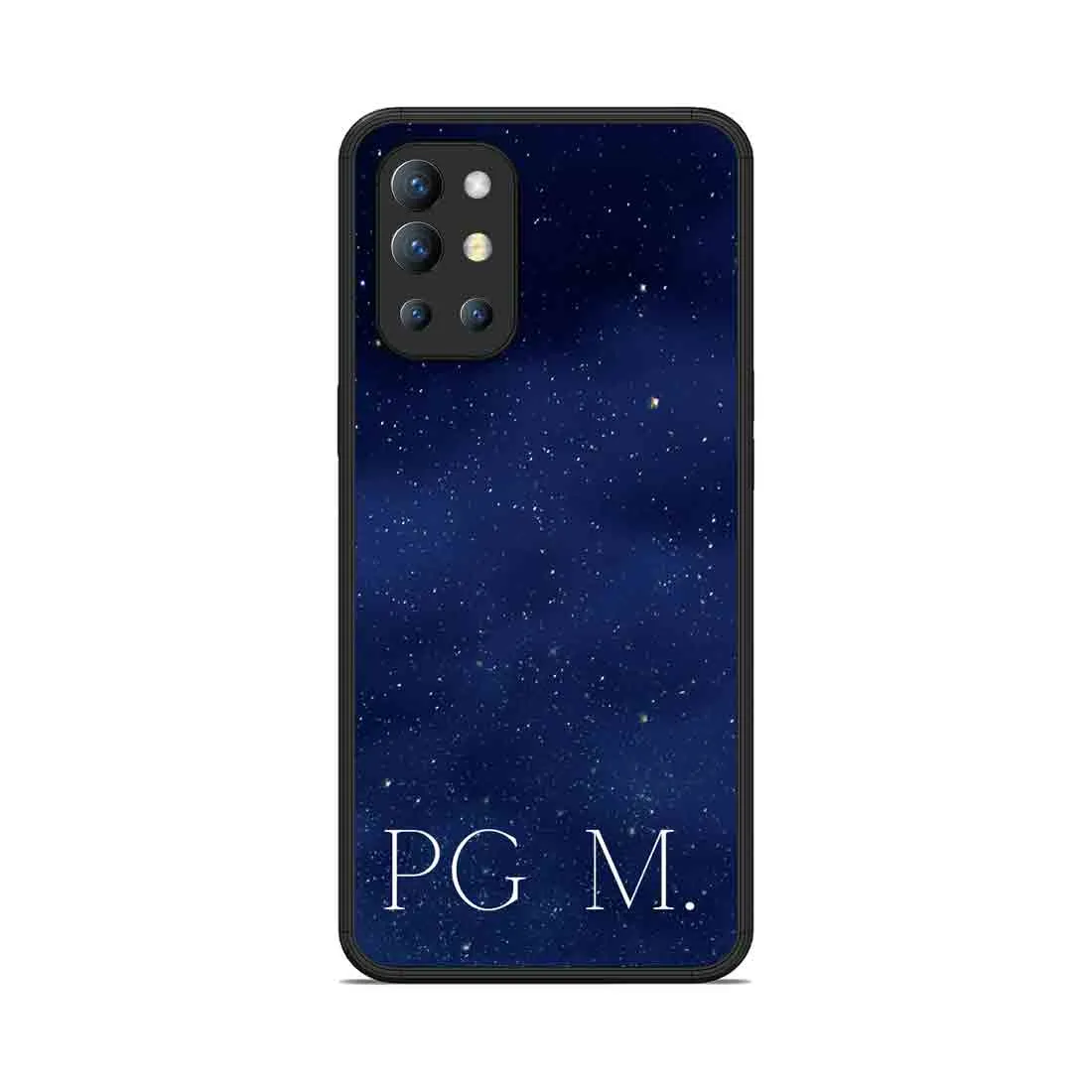 Customized Oneplus 9R Phone Cover Designer Phone Cases with Name - Starry Night